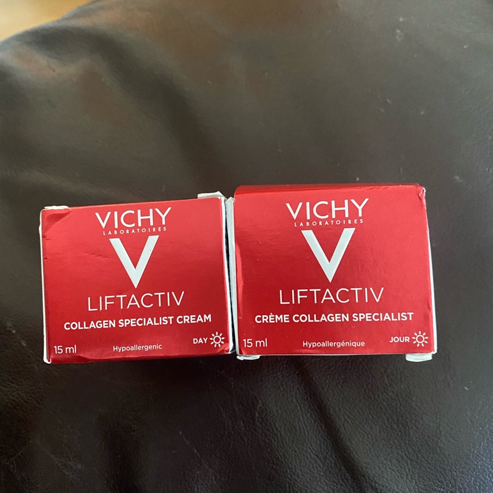 2 x Vichy Liftactiv Collagen Specialist Cream - Red (15 ml)